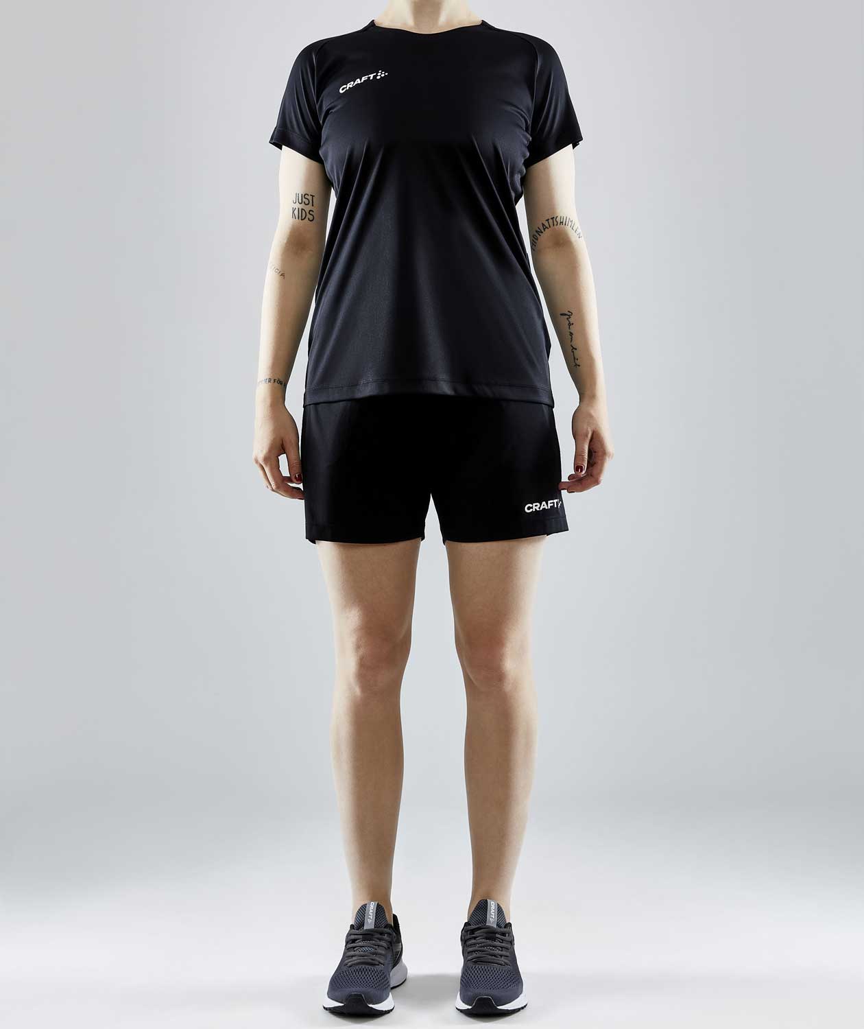 Craft Evolve Zip Pocket women's shorts, Black