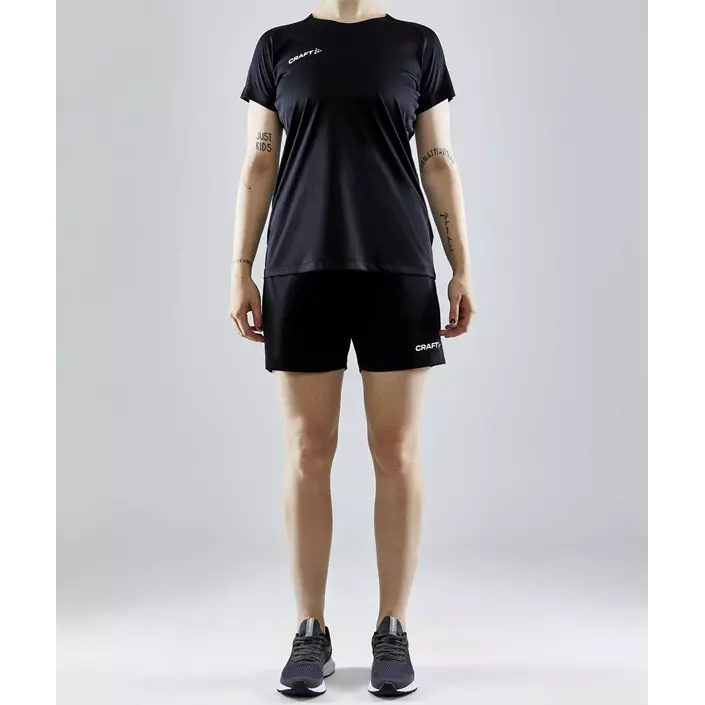 Craft Evolve Zip Pocket women's shorts, Black, large image number 1