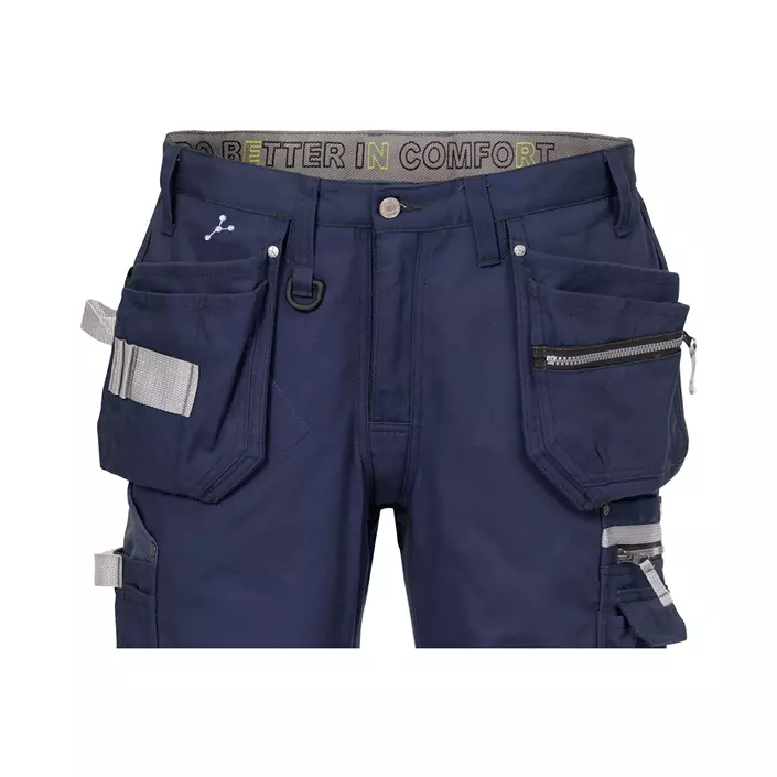 Fristads Gen Y craftsman trousers 2122, Dark Marine, large image number 2
