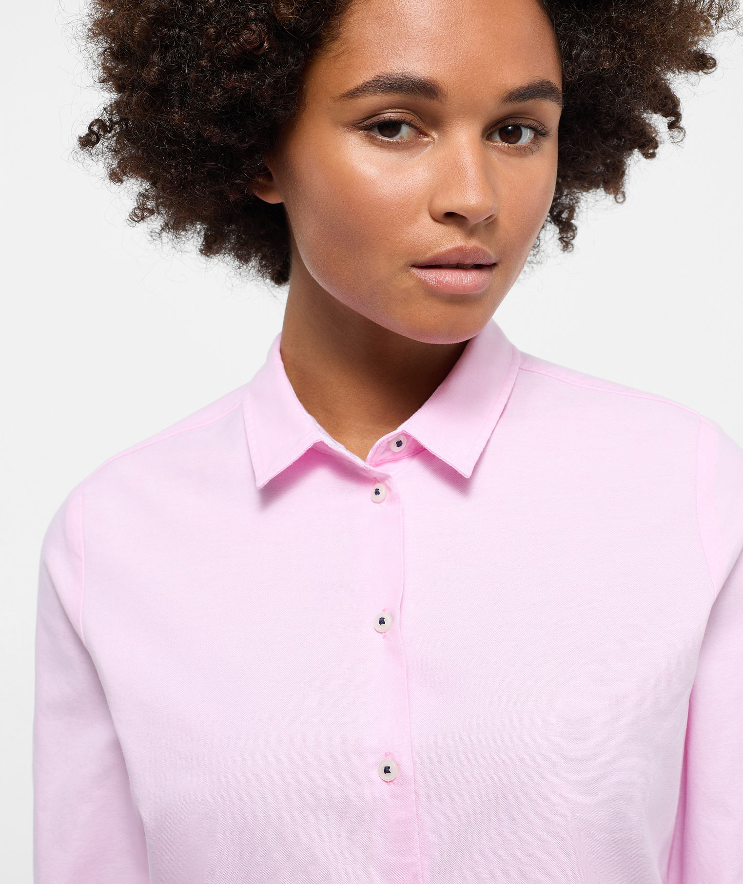 Eterna women's Regular Fit Oxford shirt, Rose, large image number 3