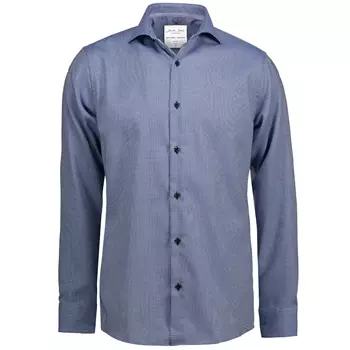 Seven Seas  Dobby Alonso Slim fit shirt, Blue