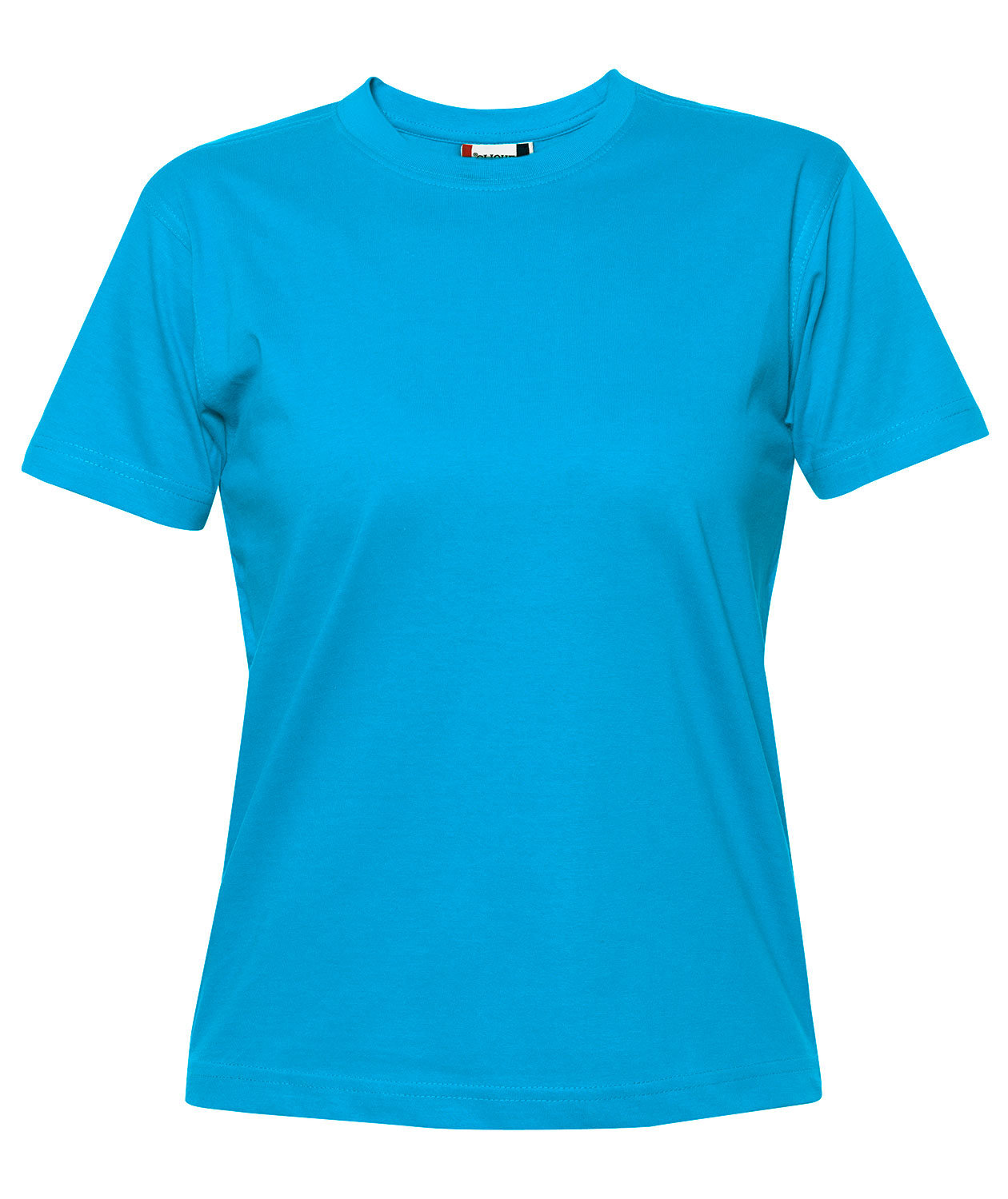 Clique Premium women's T-shirt, Turquoise, Turquoise, swatch