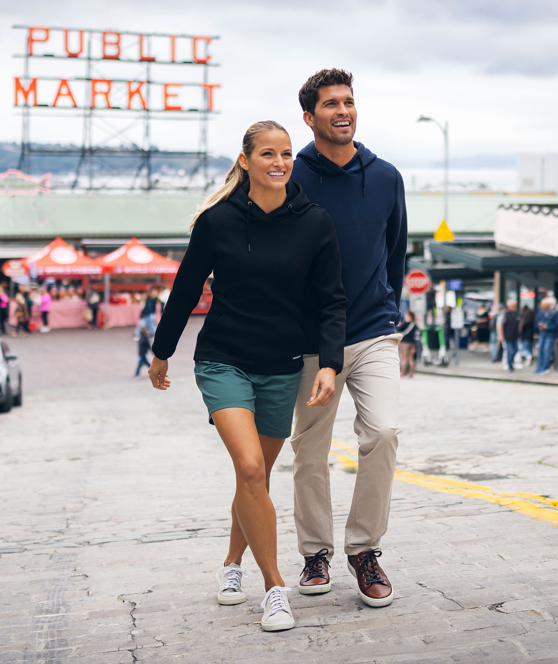 Cutter & Buck Pemberton hoodie dam, Black, large image number 6