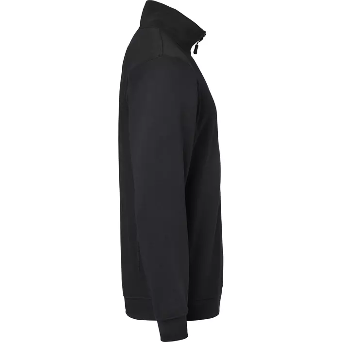 Terrax sweatshirt with short zipper 149, Black, large image number 2