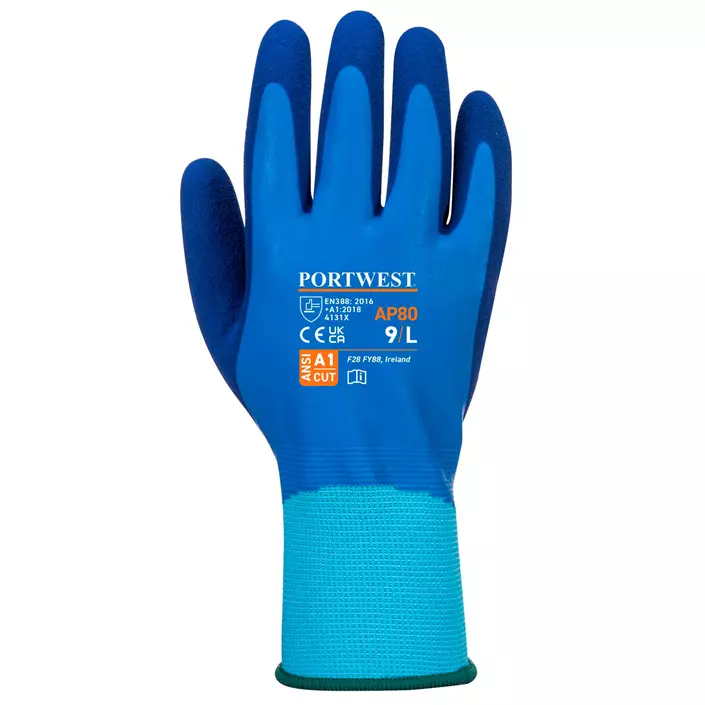Portwest Liquid Pro work gloves, Blue, large image number 1