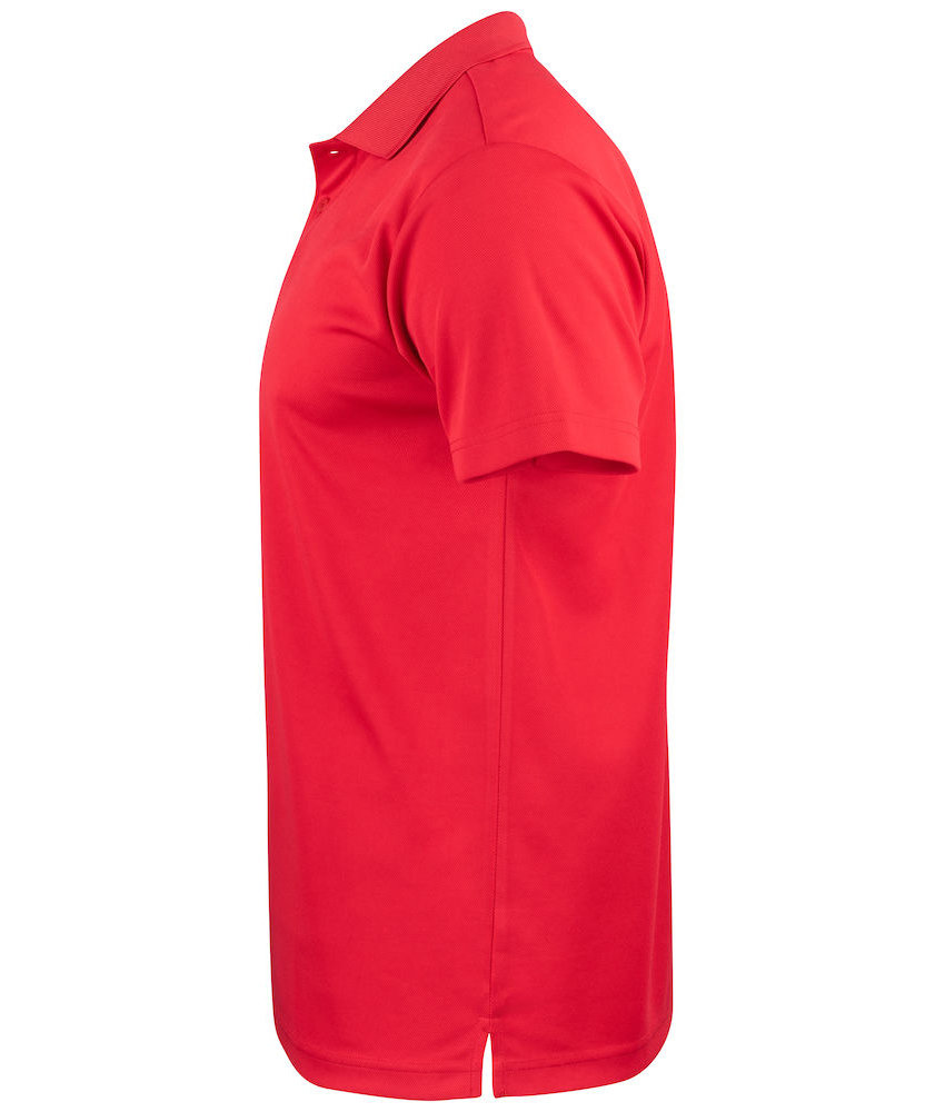 Clique Basic Active  Poloshirt, Rot, large image number 4