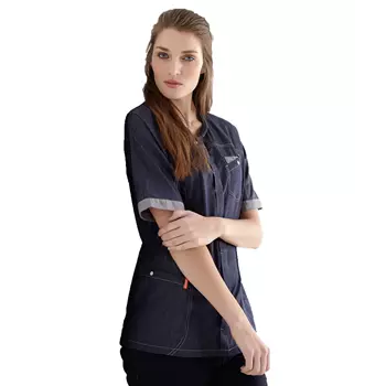 Kentaur women's short-sleeved shirt, Dark navy