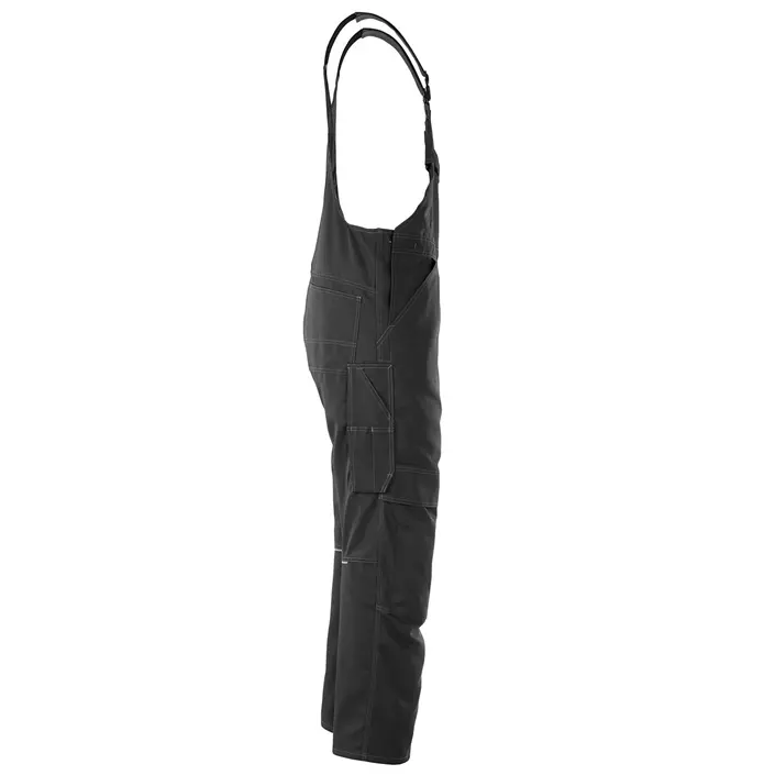 Mascot Industry Richmond work bib and brace trousers, Black, large image number 1