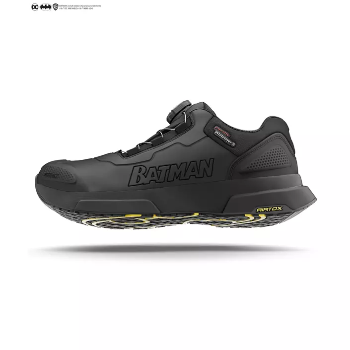 Batman x AIRTOX BAT.ONE safety shoes S3S, Black/Yellow, large image number 4