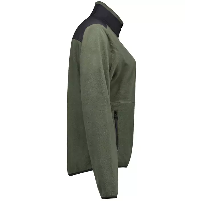 Westborn women's microfleece jacket, Dusty Olive, large image number 2