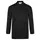 Karlowsky Thomas kokkejakke uden knapper, Sort, Sort, swatch