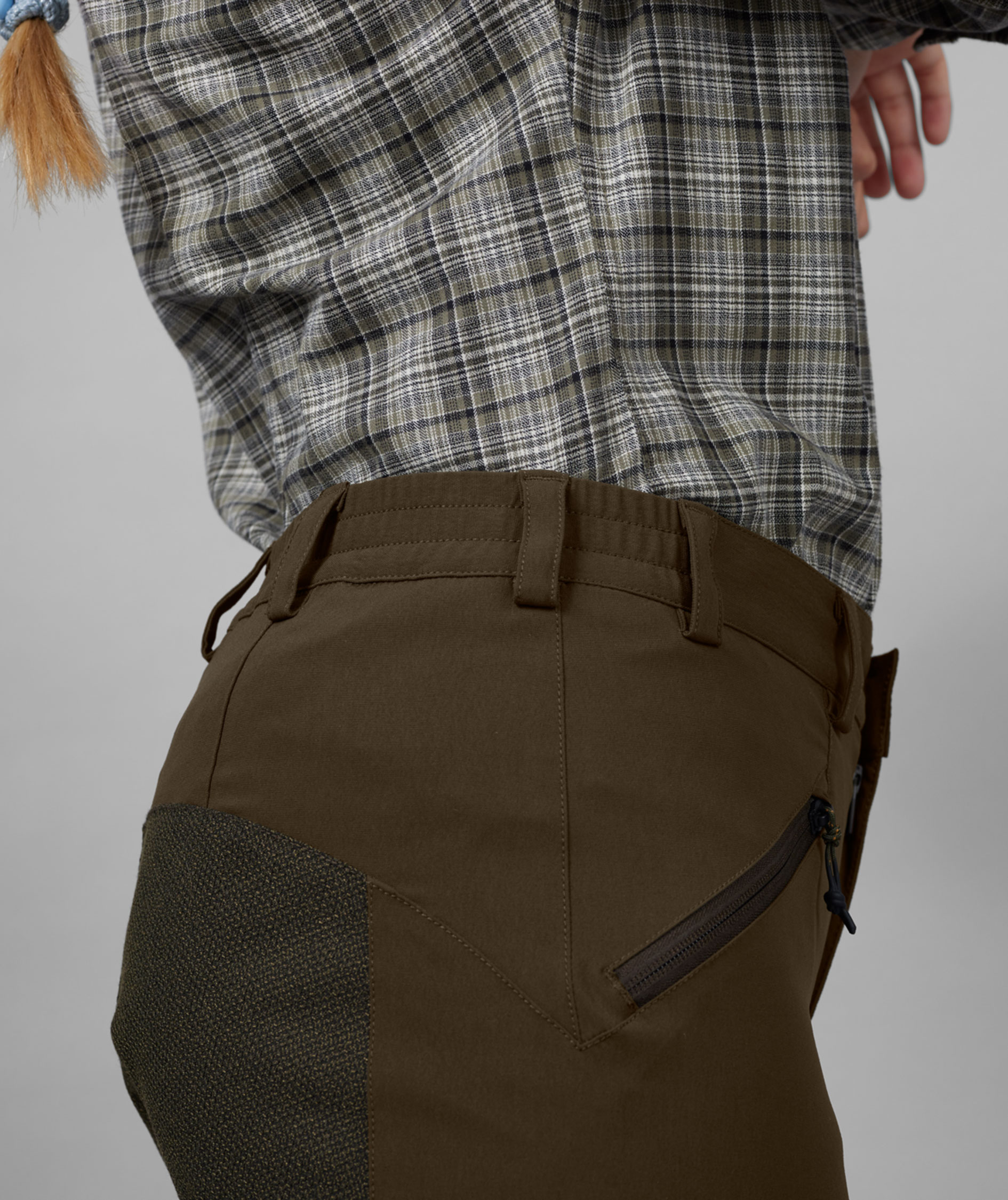 Seeland Larch membrane women's trousers, Pine green, large image number 4