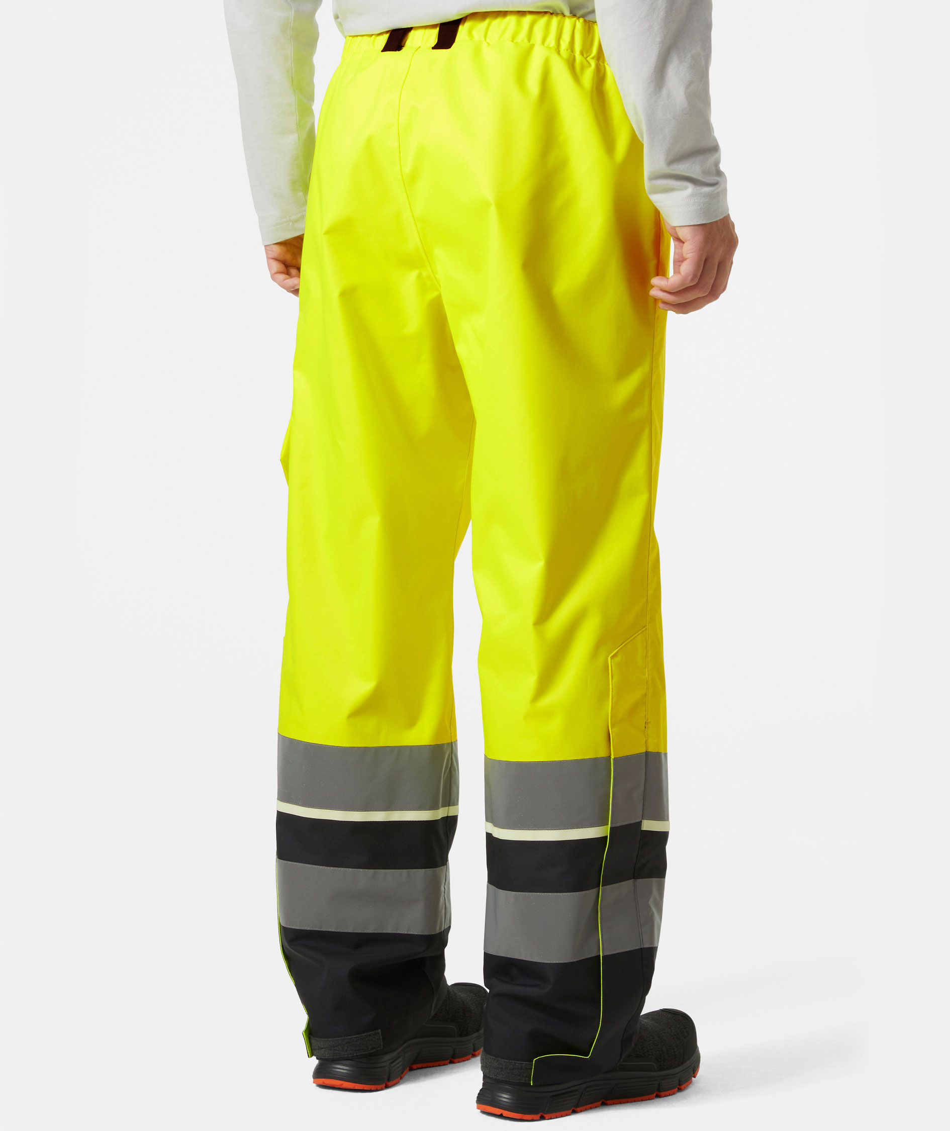 Helly Hansen UC-ME skallbukse, Hi-vis Gul/Ebony, large image number 3