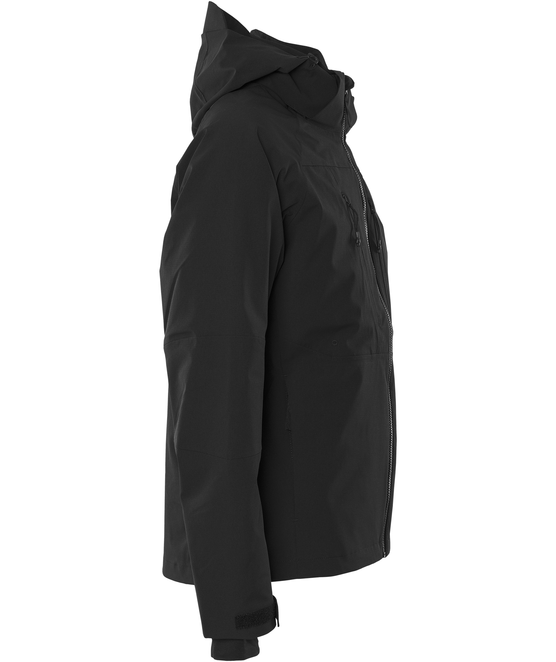 Fristads shell jacket 4881 GLS full stretch, Black, large image number 2