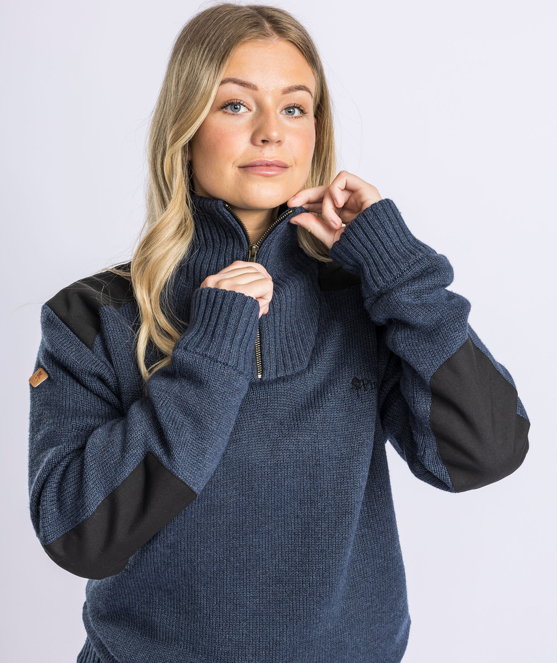 Pinewood&nbsp;Hurricane dame striktr&oslash;je med membran, Dark Navy Melange, large image number 5