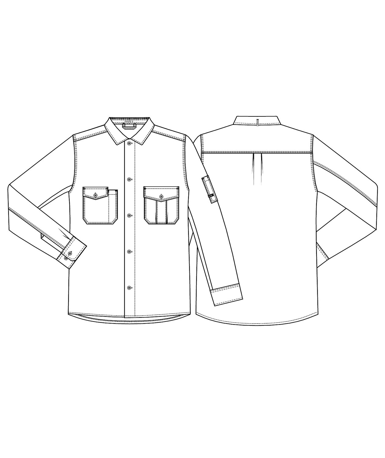 Kentaur chefs-/service jacket, Black, large image number 3