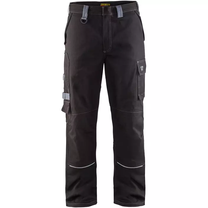 Blåkläder Anti-Flame work trousers, Black/Grey, large image number 0