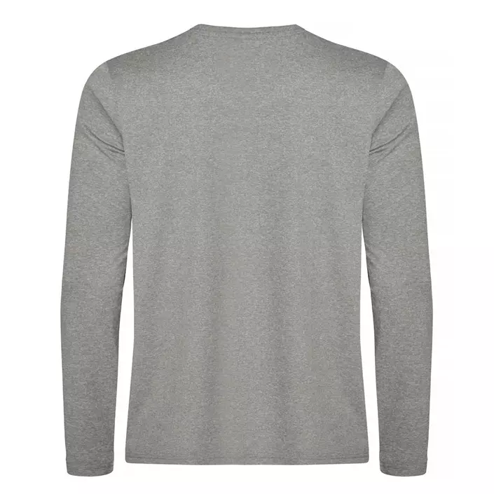 Clique Basic Active-T långärmad T-shirt, Grey melange, large image number 1
