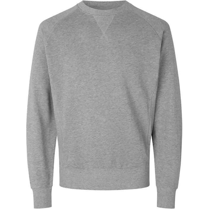 ID Business sweatshirt, Gråmelerad, large image number 0