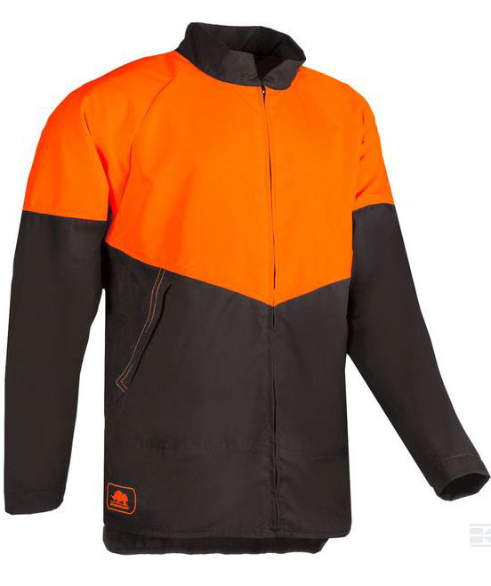 SIP BasePro work jacket, Hi-vis orange/Grey, large image number 3