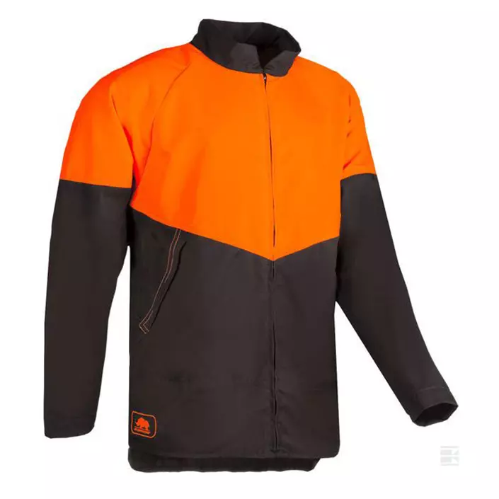 SIP BasePro work jacket, Hi-vis orange/Grey, large image number 3