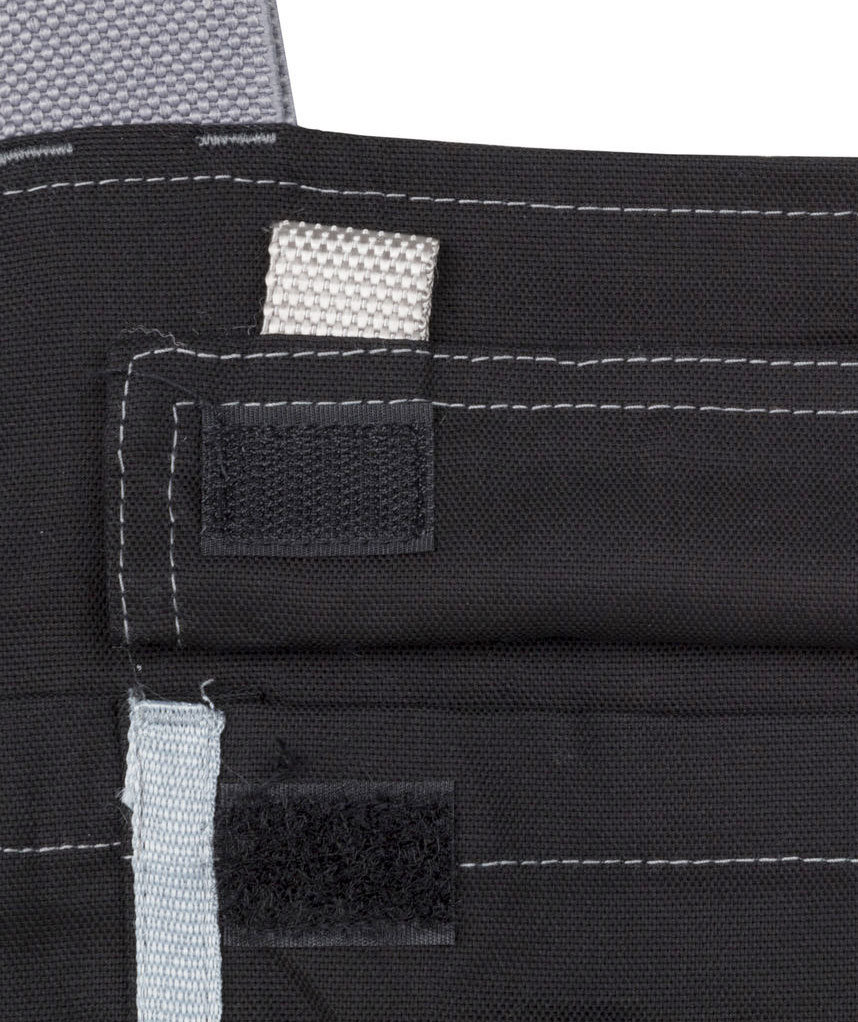 Kramp Technical bib and brace, Black, large image number 4