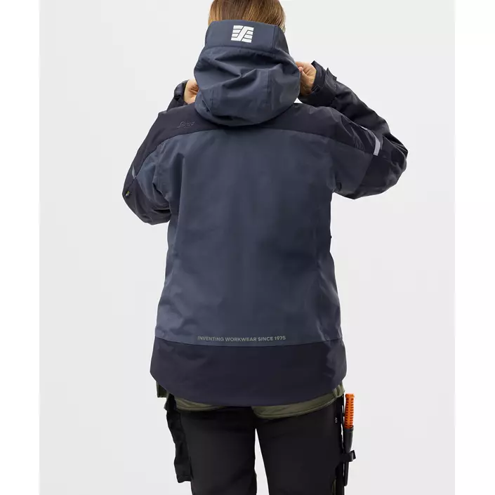 Snickers AllroundWork dame vinterjakke 1177, Navy/Dark Navy, large image number 3