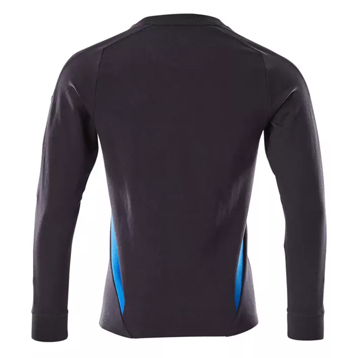 Mascot Accelerate Sweatshirt, Dunkel Marine/Azurblau, large image number 1
