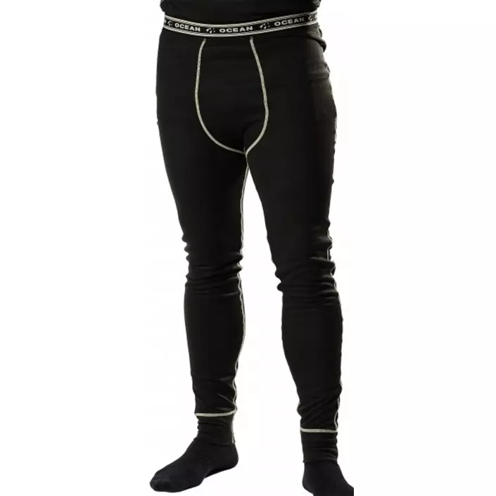 Ocean Thor Thermal underwear trousers, Black, large image number 0