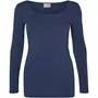 Vero Moda VMMAXI MY SOFT langärmliges langes Damen T-Shirt, Black Iris Vero Moda VMMAXI MY SOFT langärmliges langes Damen T-Shirt, Black Iris