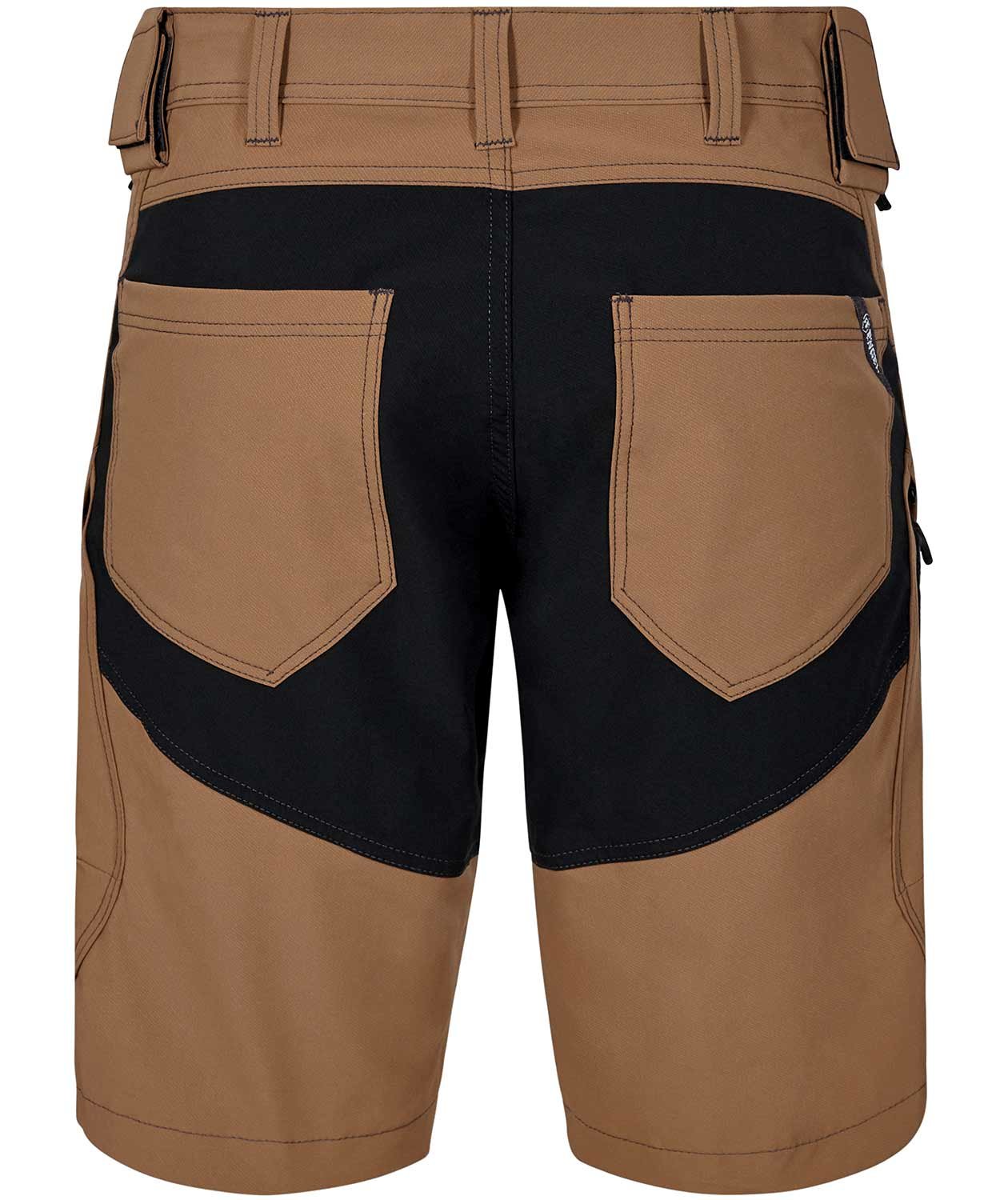 Engel X-treme work shorts full stretch, Toffee Brown