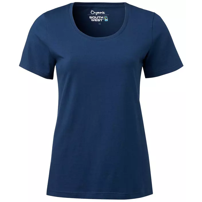 South West Nora organic women's T-shirt, Indigo Blue, large image number 0