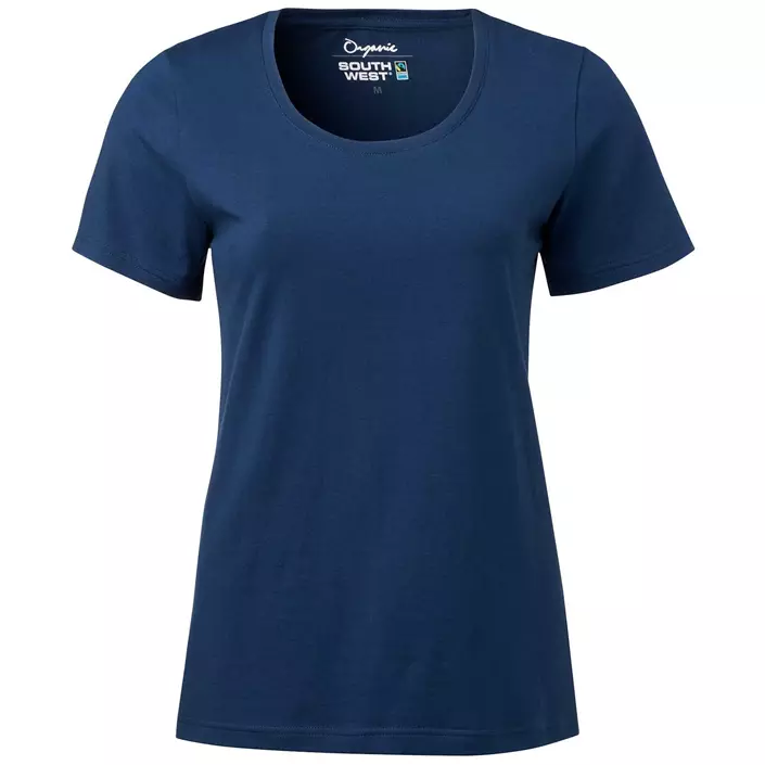 South West Nora organic women's T-shirt, Indigo Blue, large image number 0