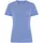 Dovre women's short-sleeved undershirt with merino wool, Blue, Blue, swatch