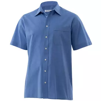 Kümmel Stanley fil-á-fil Classic fit kortærmet skjorte, Mellemblå