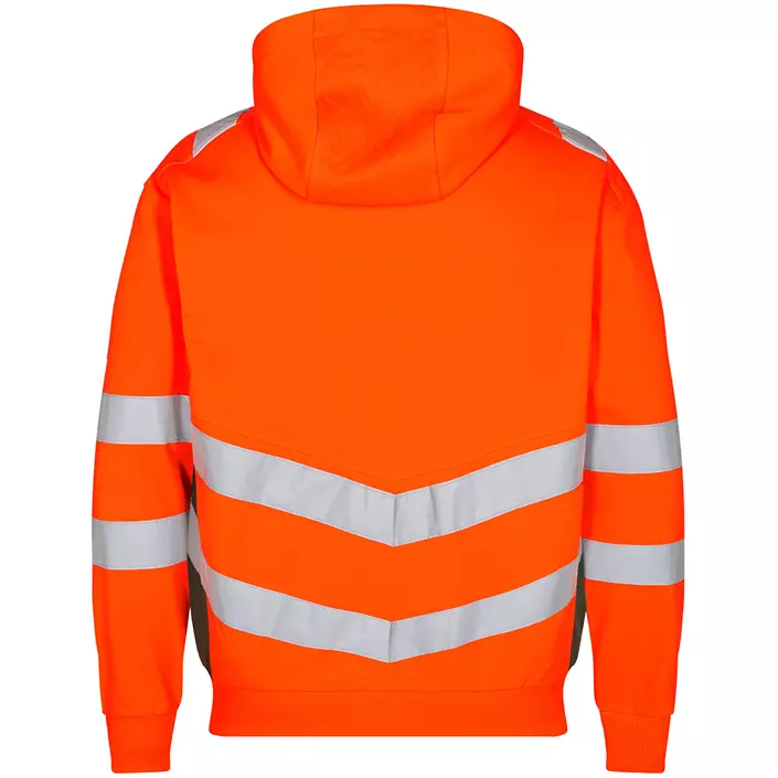 Engel Safety hættetrøje, Hi-vis Orange/Grøn, large image number 1