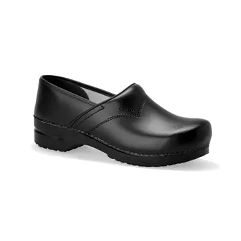 Sanita San Flex clogs with heel cover O2, Black