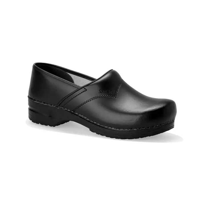 Sanita San Flex clogs with heel cover O2, Black, large image number 0