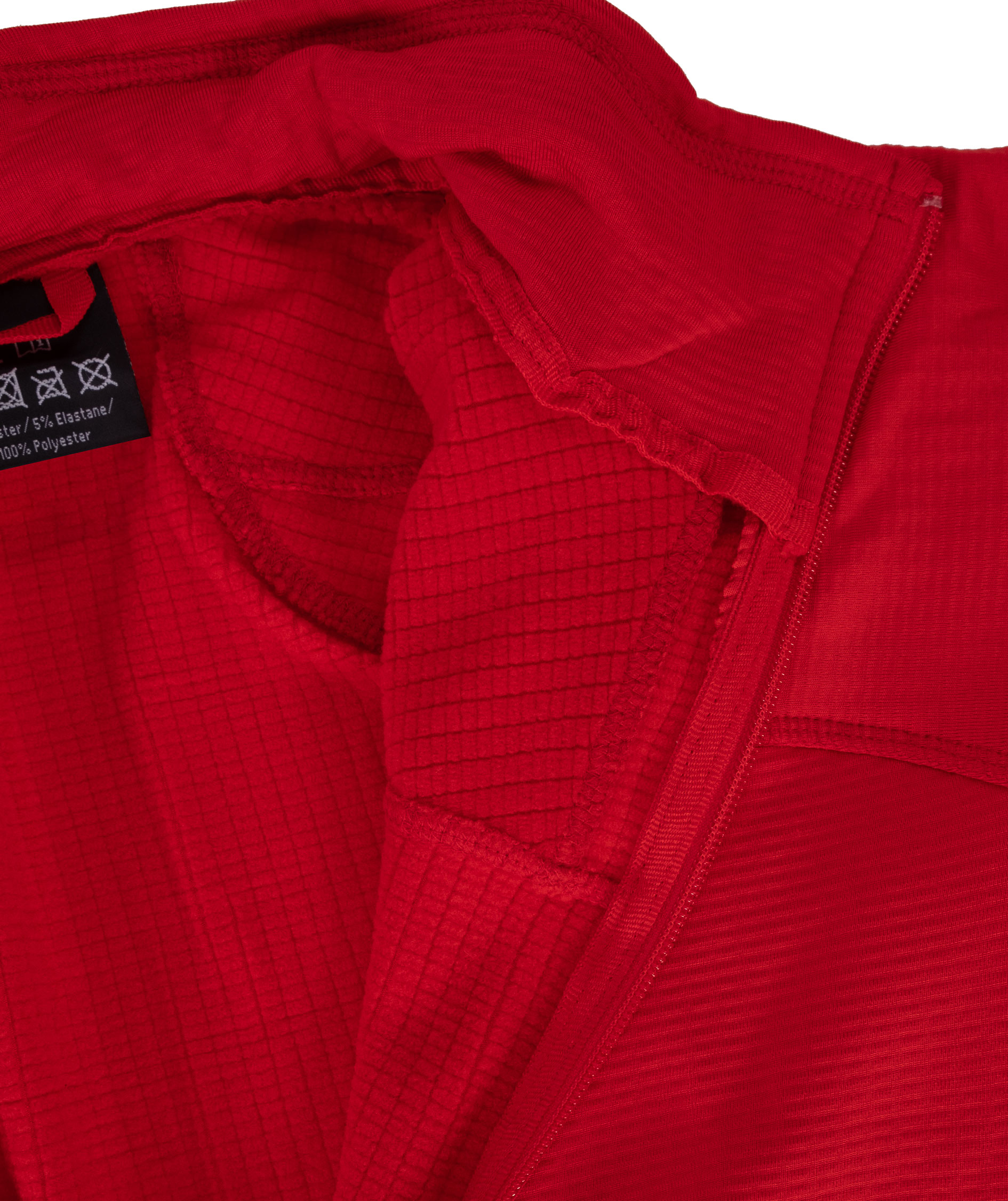 Lyngs&oslash;e microfleece jacket, Red, large image number 1