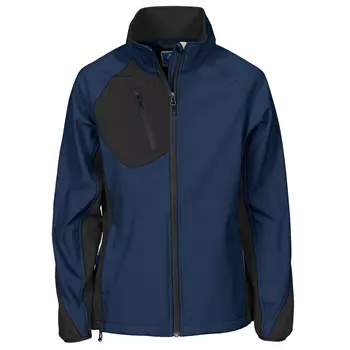 ProJob women's softshell jacket 2423, Marine Blue