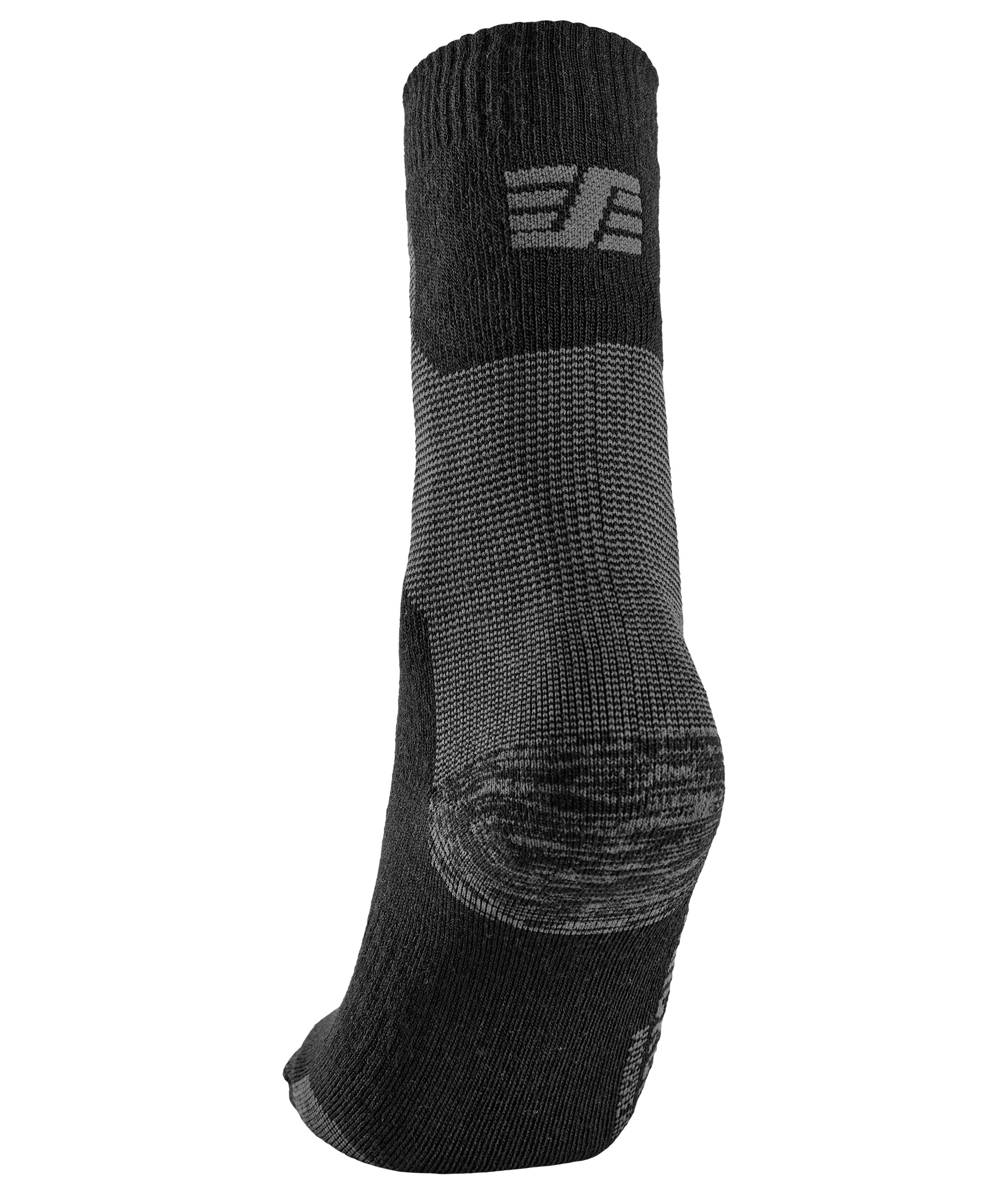 Snickers socks with merino wool, Black/Steel Grey