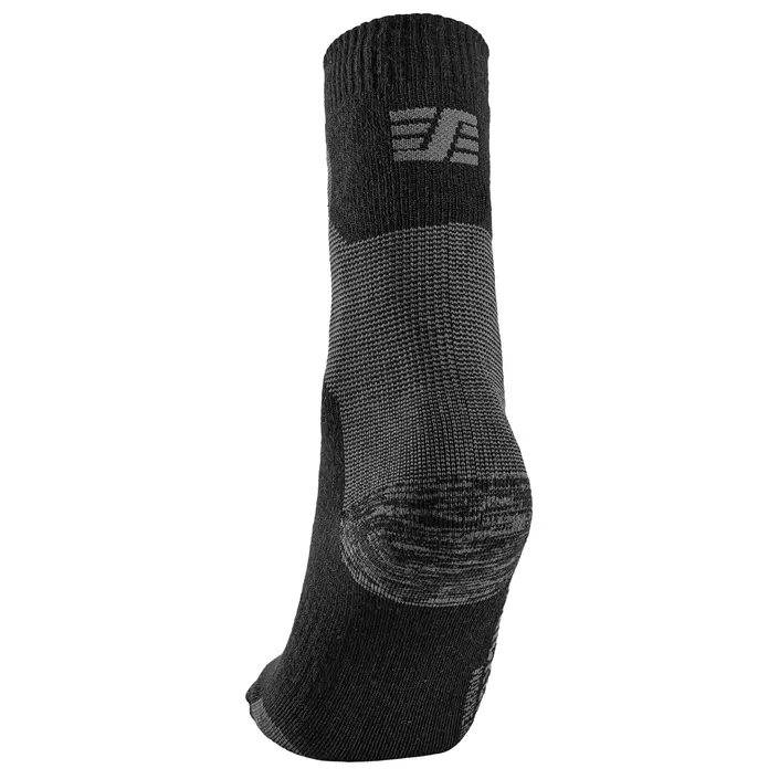 Snickers sokker med merinoull, Black/Steel Grey, large image number 1