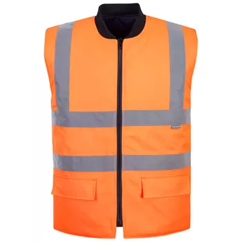 Portwest reversible vest, Hi-vis Orange