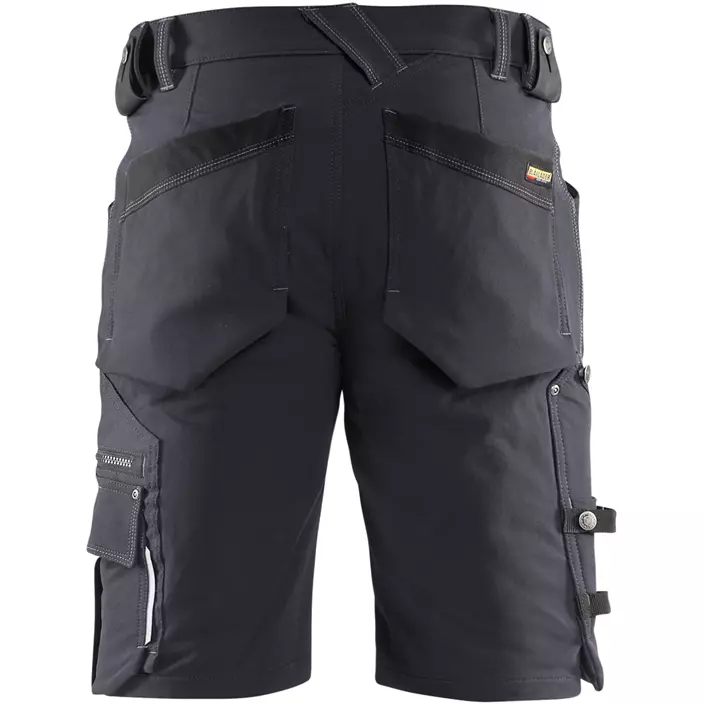 Blåkläder arbejdsshorts X1900 full stretch, Mørkegrå/Sort, large image number 2
