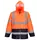 Portwest rain jacket, Hi-vis Orange/Marine, Hi-vis Orange/Marine, swatch