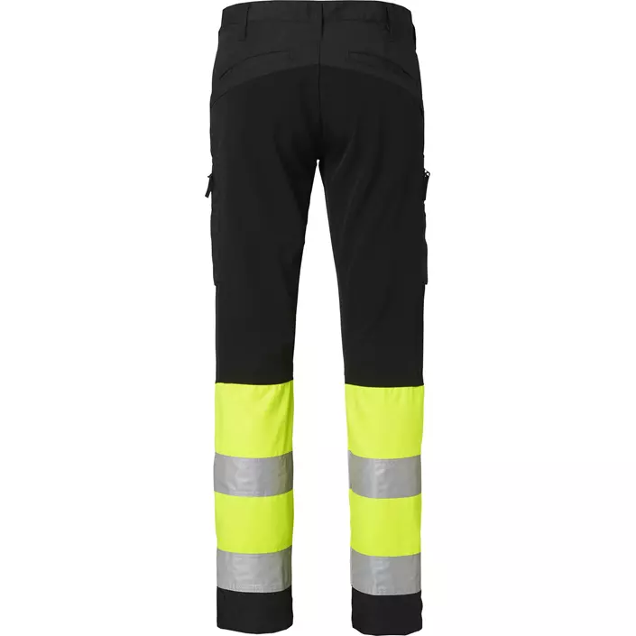 Top Swede service trousers 220, Black/Hi-Vis Yellow, large image number 1