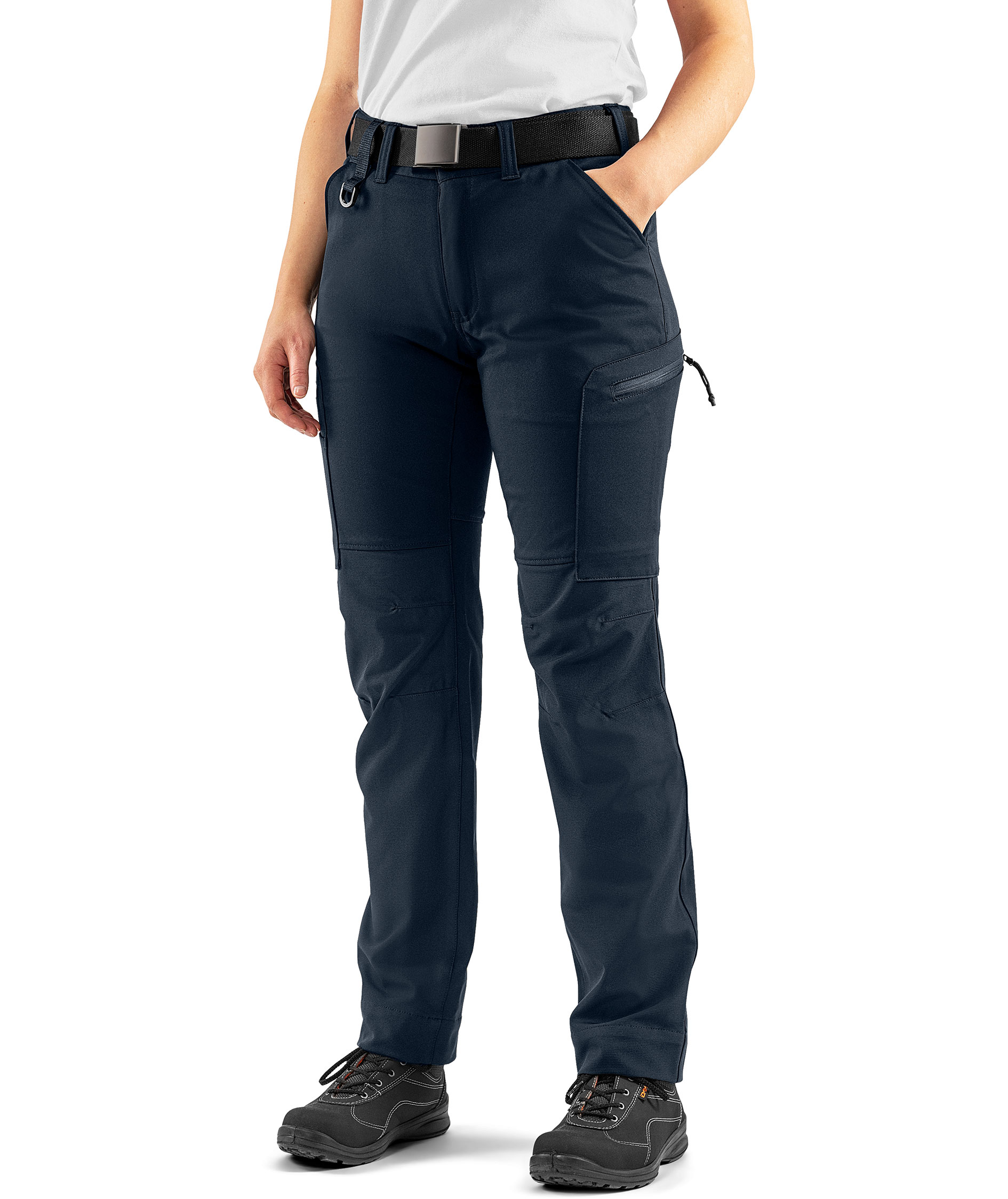 Fristads women's servicebukser 2200 GSTT full stretch, Dark Marine Blue, large image number 1