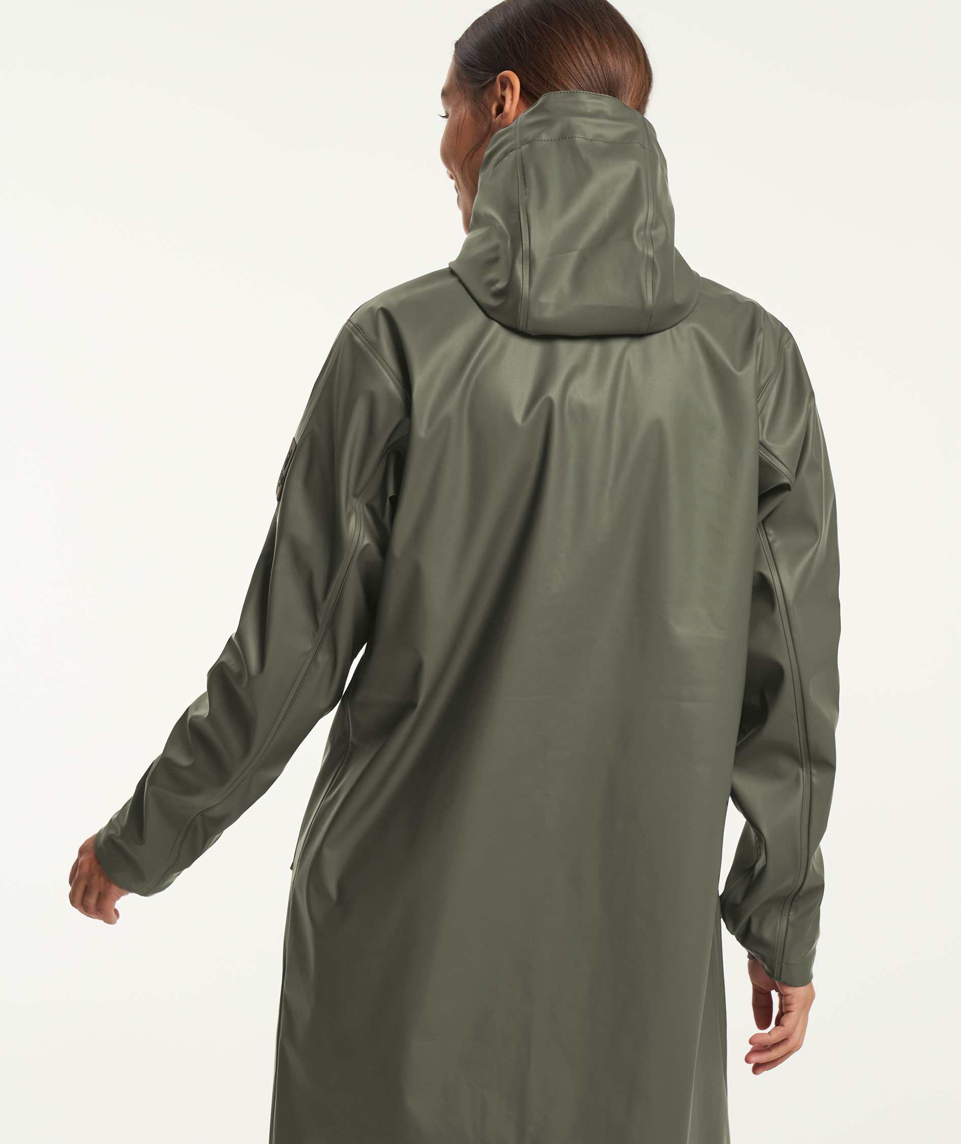 Tenson Apelviken regnjacka dam, Olivgr&ouml;n, large image number 8