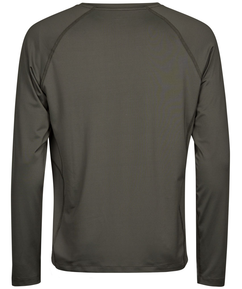 Tee Jays long-sleeved Cooldry T-shirt, Deep Green, large image number 2