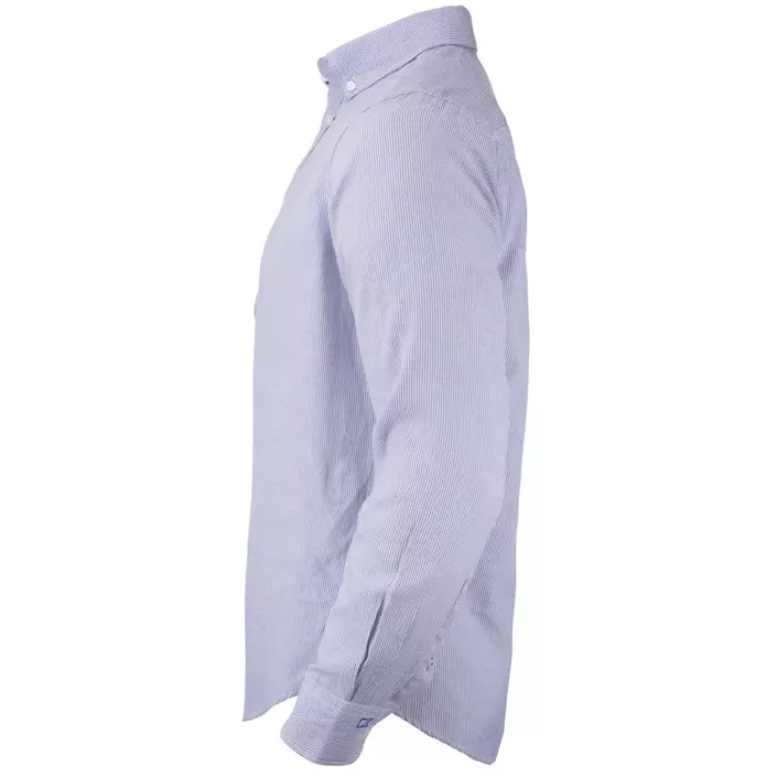 Cutter & Buck Belfair Oxford Modern fit skjorta, Blå/Vit Randig, large image number 3
